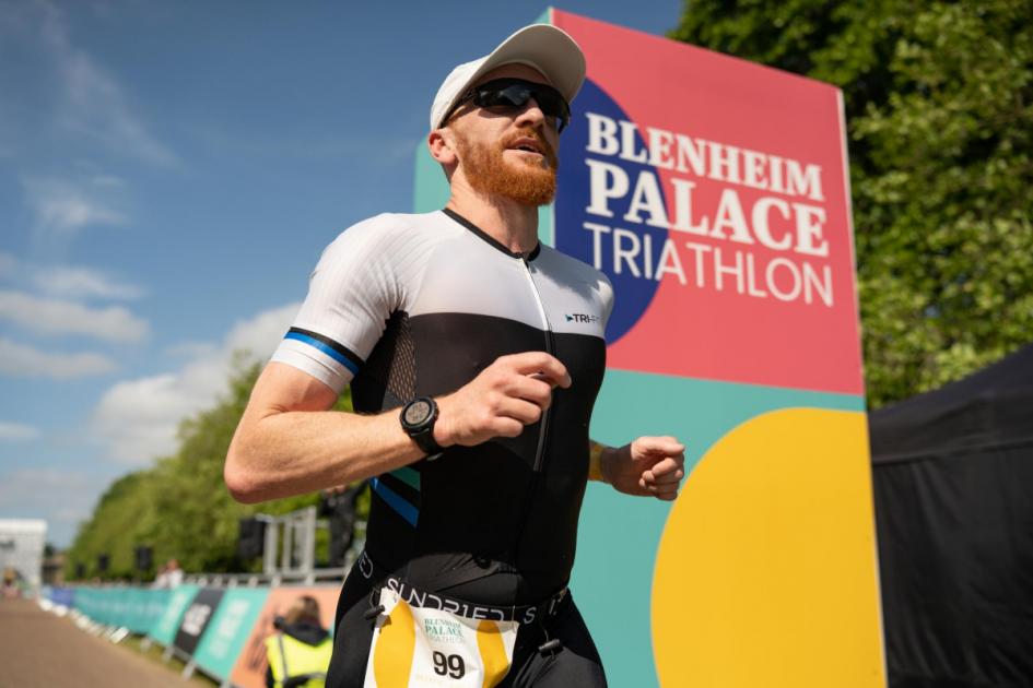 Thousands descended on Oxfordshire for Blenheim Palace Triathlon