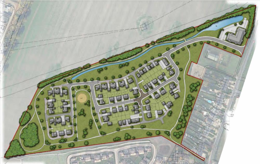 Oxfordshire: New plans for 80 homes in village near Abingdon
