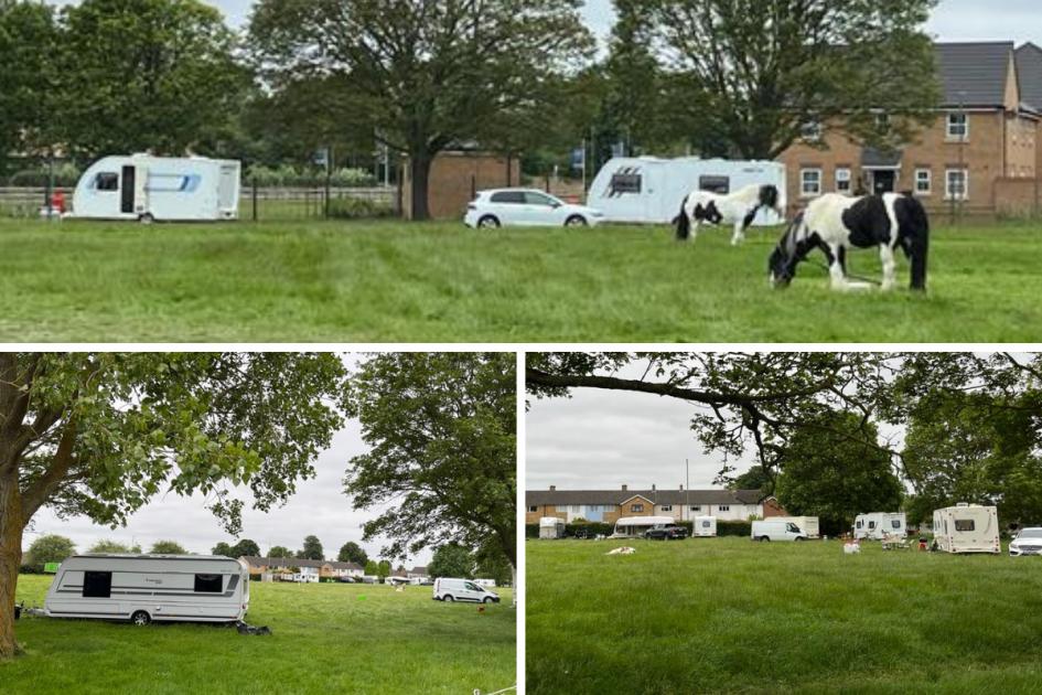 Travellers given notice after spending over 10 days Abingdon
