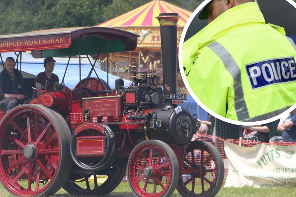 Oxfordshire: Man assaulted at Stoke Row Steam Rally 