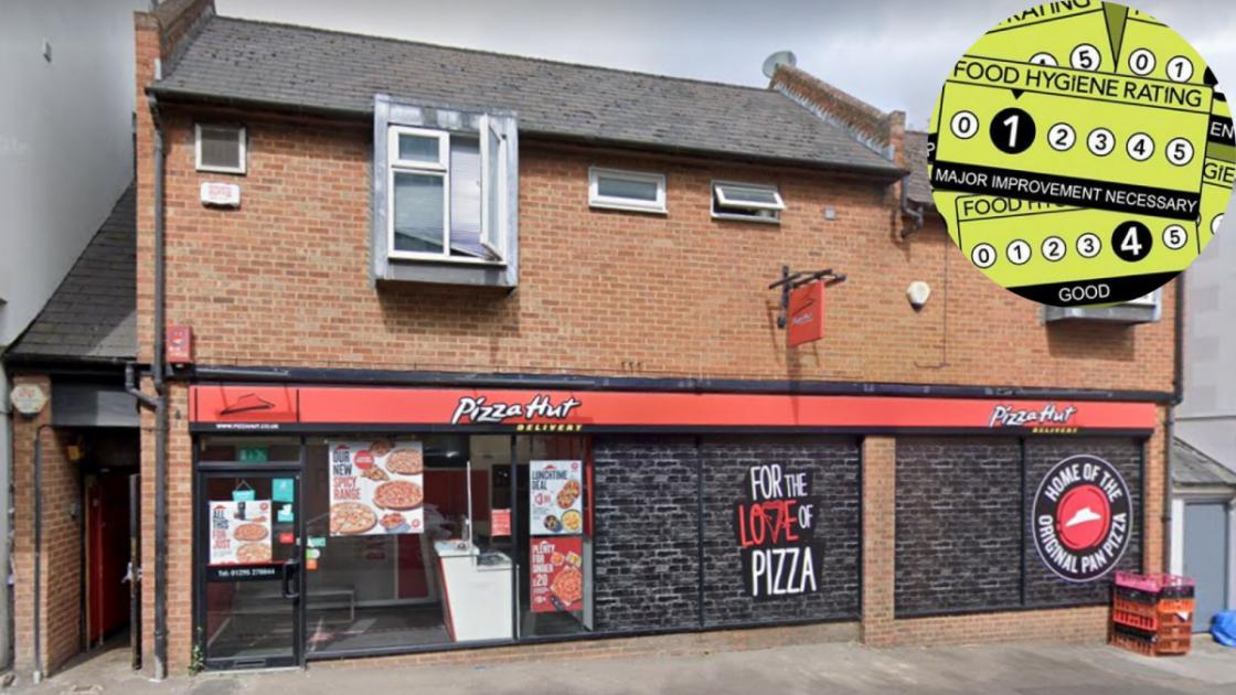 Pizza Hut in Banbury slapped with new food hygiene rating