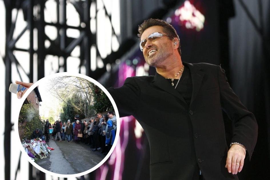 George Michael fans in Oxfordshire village for 60th birthday