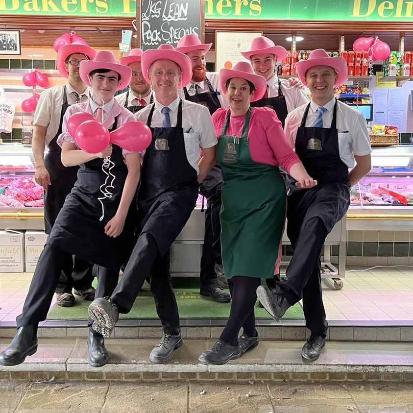 Pictures: Town turns pink for annual charity fundraiser