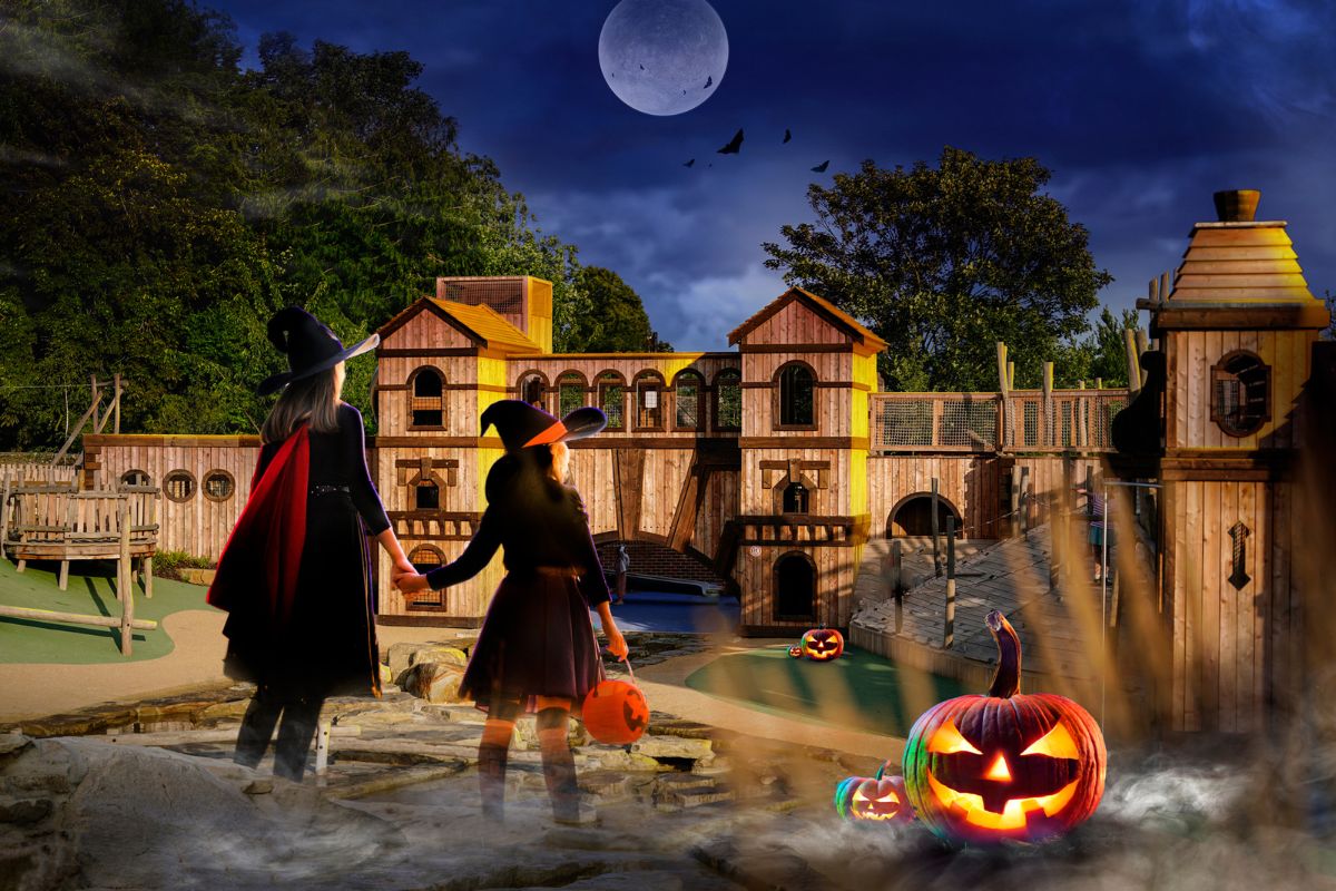 Spooky half-term activities as adventure playground turns into Halloween hub