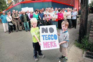 Campaigners bid to keep Tesco out