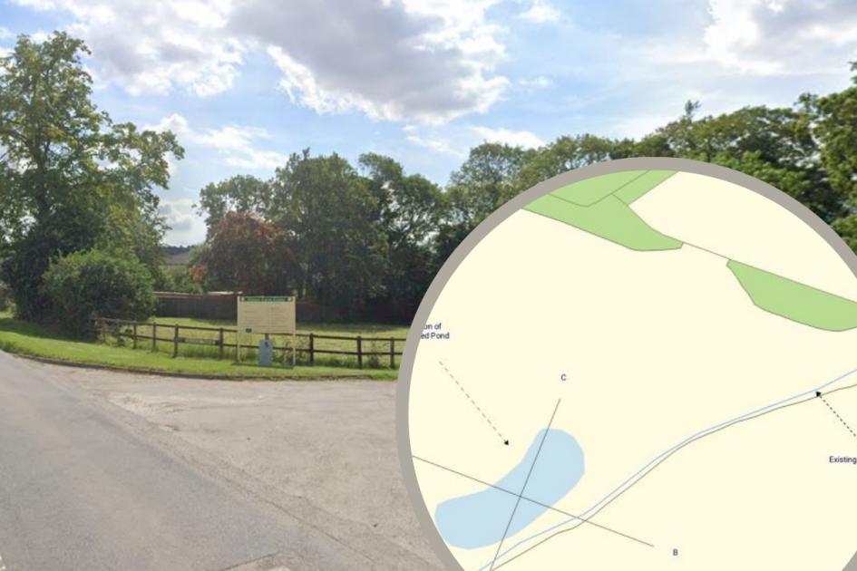 Wantage: Sparsholt village field to get 1,200sqm pond 