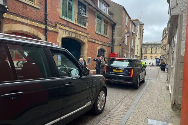 Prince Edward visiting three Oxford locations today