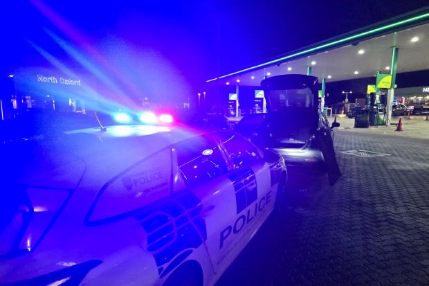 Two arrests at Oxford petrol station as police launch probe