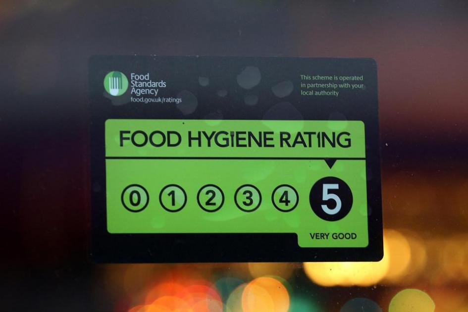 Oxfordshire eateries get top marks for food hygiene 