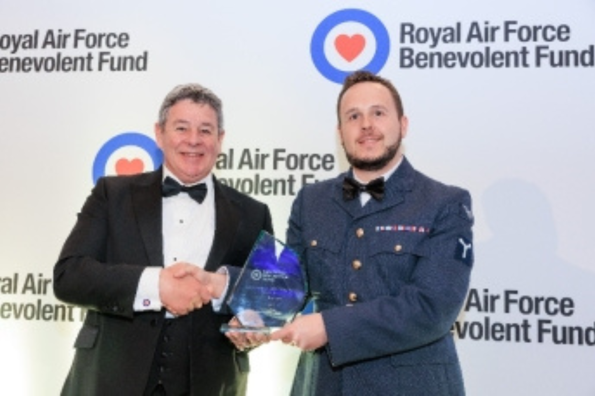 RAF Brize Norton specialist honoured with charity award