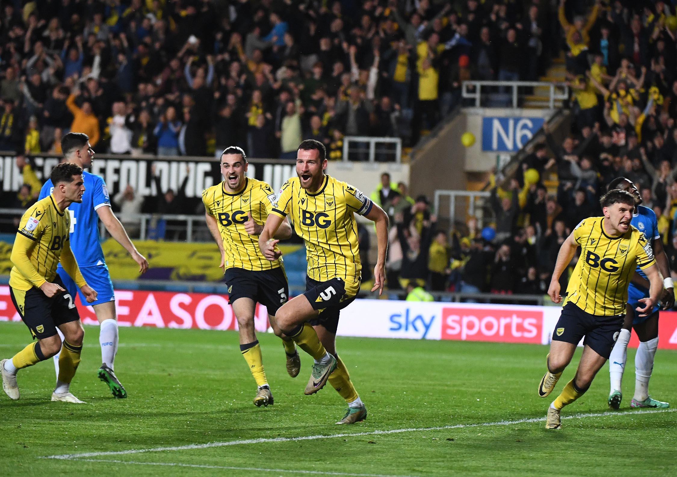 Oxford United quartet in League One team of play-off semi-finals