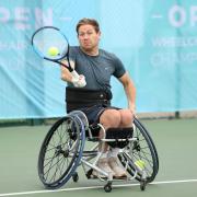 Antony Cotterill is among the leading British players at the tournament in Abingdon   Picture: LTA