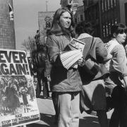 Members of the Anti-Nazi League in Oxford launch a leaflet campaign in 1978