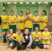 Abingdon Youth Under 12, winners of the Oxford Mail Girls' League Under 12 Futsal Competition 2019/20 Picture: Claire Finn