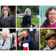 Independent candidates in the Oxford City Council election. From top left clockwise: Mick Haines, Alex Evangelou Shingler, Judith Harley, Chaka Artwell, Saj Malik, David Henwood.