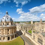 The Radcliffe Camera and All Souls College in Oxford