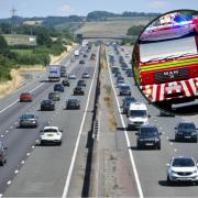File photo of the M40 (PA)