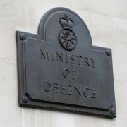 A view of signage for the Ministry of Defence in Westminster, London (Kirsty O'Connor/PA)