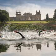An archive picture of the Blenheim Palace triathlon