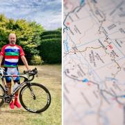 CYCLIST: Andrew Winders will be cycling 275 miles in memory of his late father