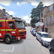 LIVE UPDATES: Building fire closes Oxfordshire street in BOTH directions