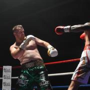Gary Sweeney in action during a previous fight. Picture: Callum Knowles