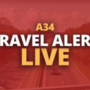 A34 closed due to flooding as heavy rain hits