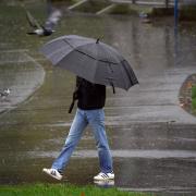 Wet weather has been forecast for the weekend