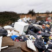 Stock picture of fly-tipping