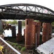 Engineers will completely rebuild the south abutment and the bridge is expected to be operational
