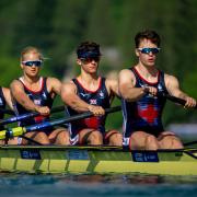 Oxfordshire rower Frankie Allen helped Great Britain to gold at the European Rowing Championships. Picture: Sportsbeat