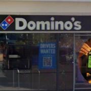 Domino's in Oxford and food rating