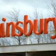 A sign for Sainsbury's