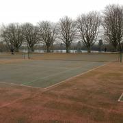 A £100,000 refurbishment of public tennis courts starts this week