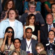 Emma Watson and Lewis Capaldi were among the stars spotted at the ladies final