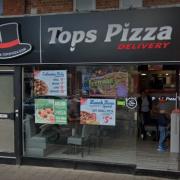 Tops Pizza on Cowley Road