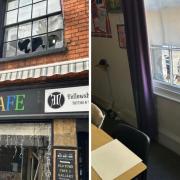 Bricks thrown through windows of independent businesses