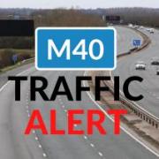 Major delays on M40 due crash