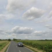 The A338 between East Hanney and Frilford