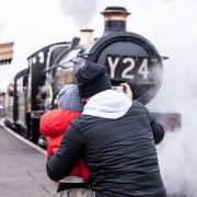 Train lovers and visitors enjoyed the first Steam Day of the year on New Year's Day at Didcot Railway Centre