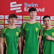 Abingdon Vale Swimming Club athletes celebrate their success