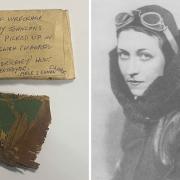 Fragment from Amy Johnson’s lost plane found after 83 years
