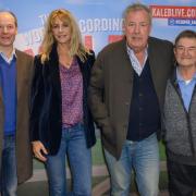 Charlie Ireland, Lisa Hogan, Jeremy Clarkson and Gerald Cooper.