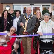 The event took place to officially open the care home