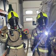 The exercise focused on breathing apparatus wearing