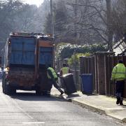New figures reveal that the quantity of household waste being sent for recycling has fallen
