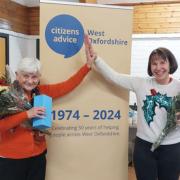 Mary Williams and Julie Rogers have both been at the charity for more than 20 years