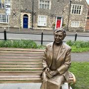 Statue of Agatha Christie - Wallingford