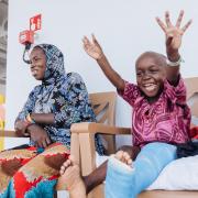 Amadou struggled to walk before his surgery