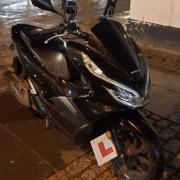 The uninsured motorbike was seized on Banbury High Street